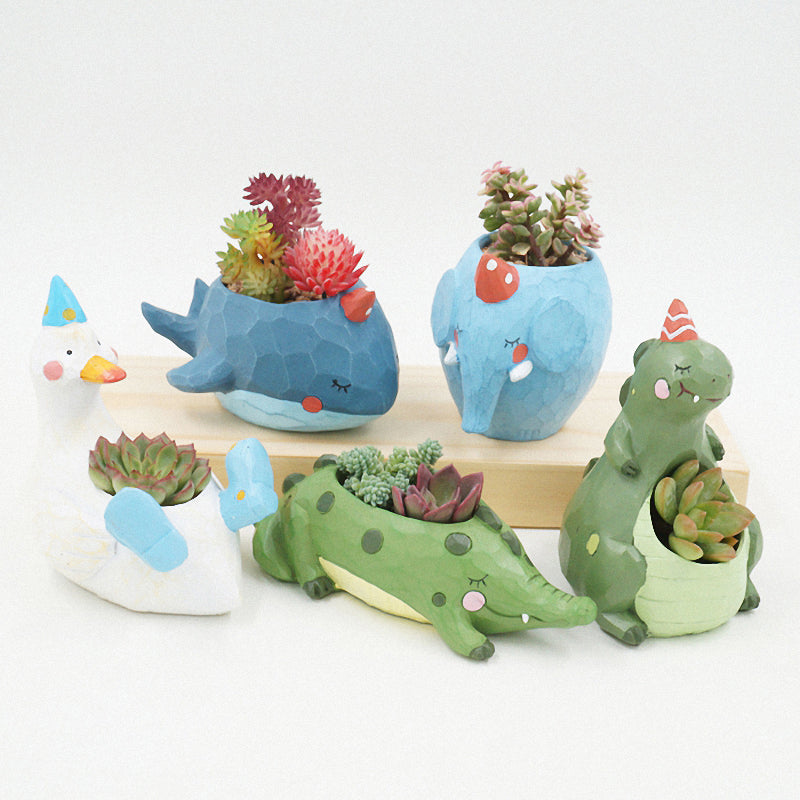 Cute Animals Succulent Planter - Big SavingZ