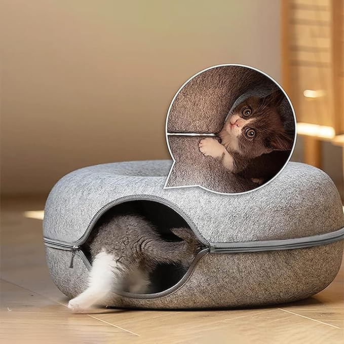 Donut Cat Bed - Big SavingZ